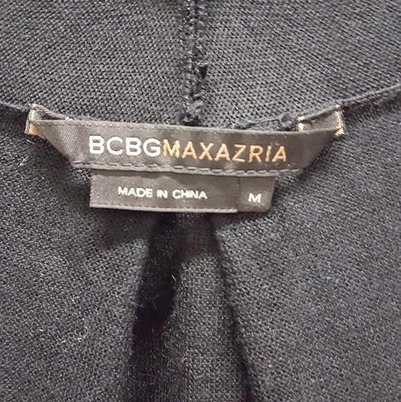 BCBG Layered Black Top - Picture 2 of 2